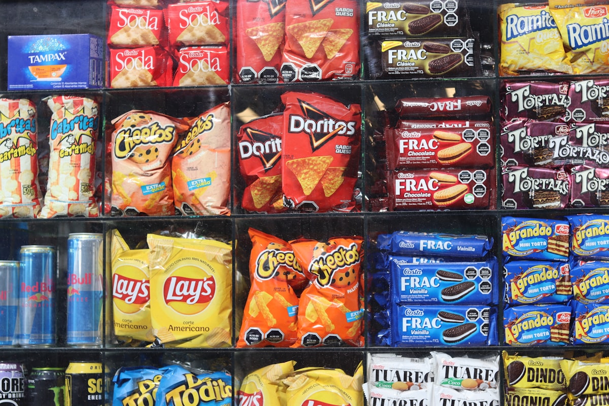 Snack processati
